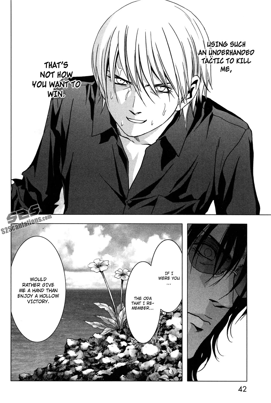 Btooom! Chapter 58 page 52 - Chapter 58: Willpower