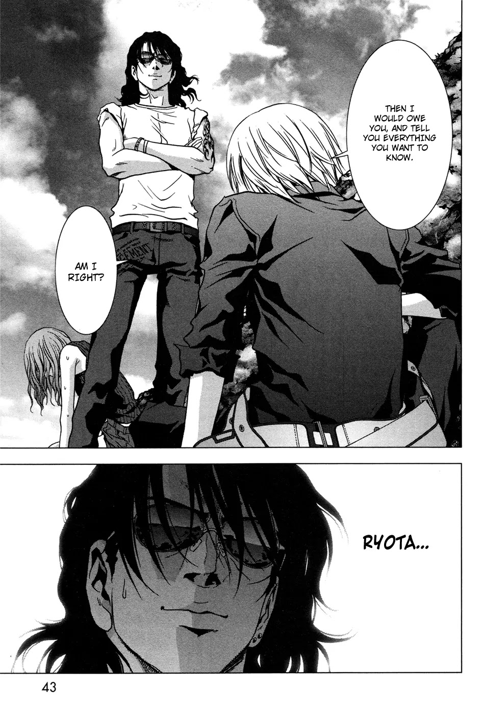 Btooom! Chapter 58 page 53 - Chapter 58: Willpower