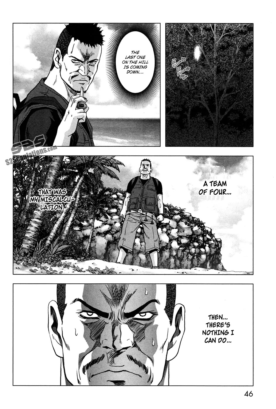 Btooom! Chapter 58 page 56 - Chapter 58: Willpower