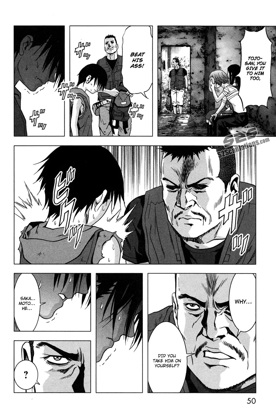 Btooom! Chapter 58 page 60 - Chapter 58: Willpower