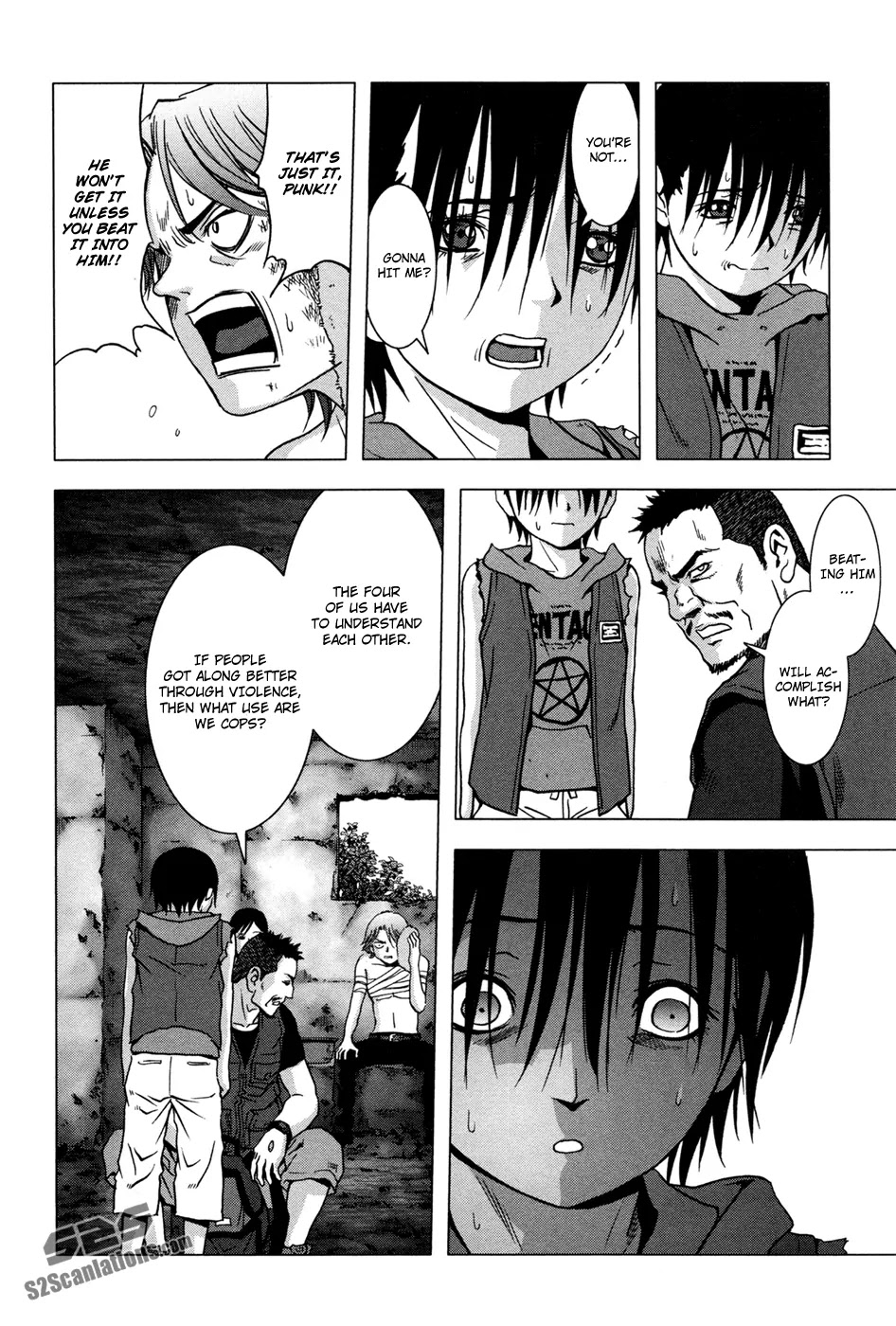 Btooom! Chapter 58 page 62 - Chapter 58: Willpower