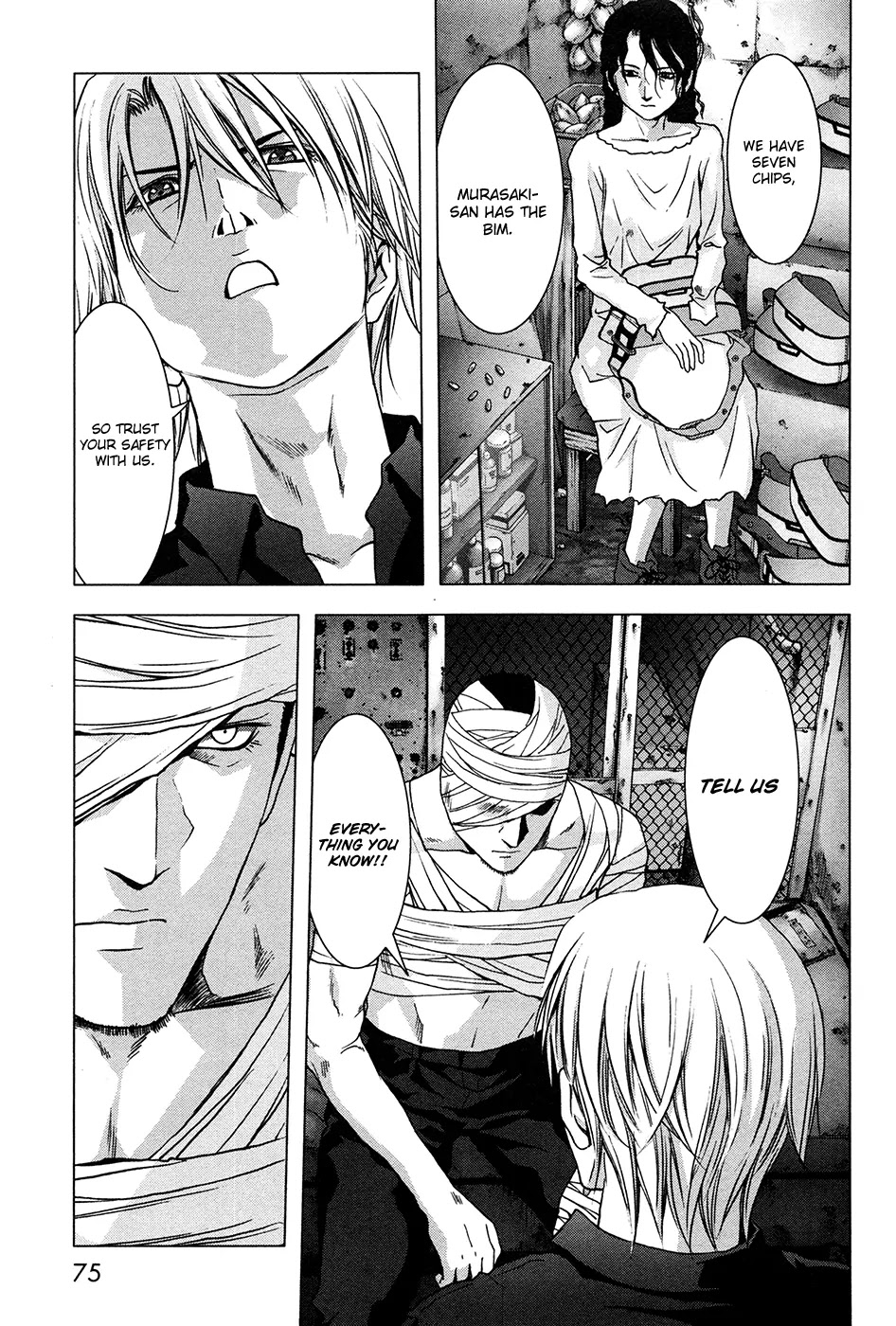 Btooom! Chapter 59 page 22 - Chapter 59: Shared Fate