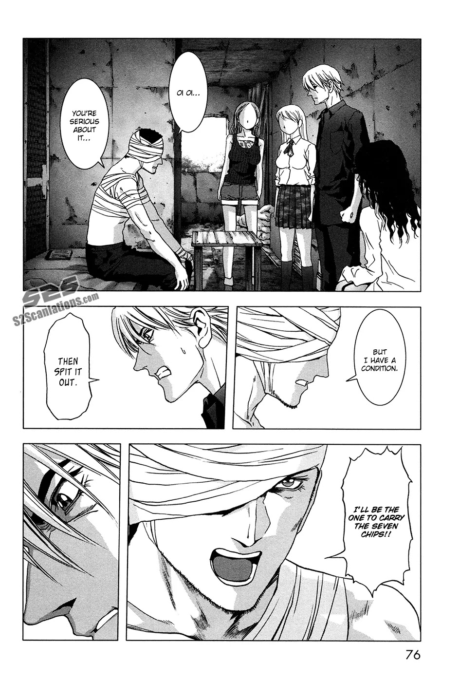 Btooom! Chapter 59 page 23 - Chapter 59: Shared Fate