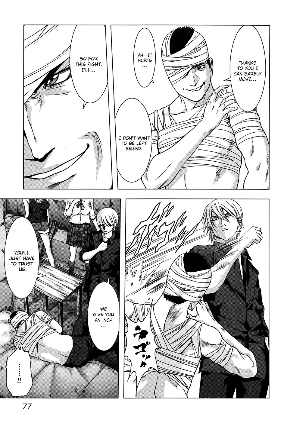 Btooom! Chapter 59 page 24 - Chapter 59: Shared Fate