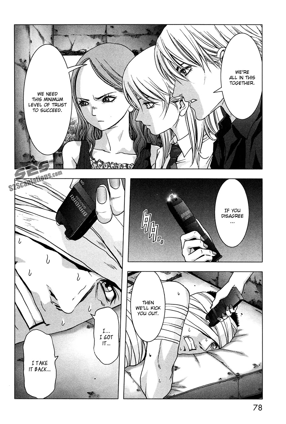 Btooom! Chapter 59 page 25 - Chapter 59: Shared Fate