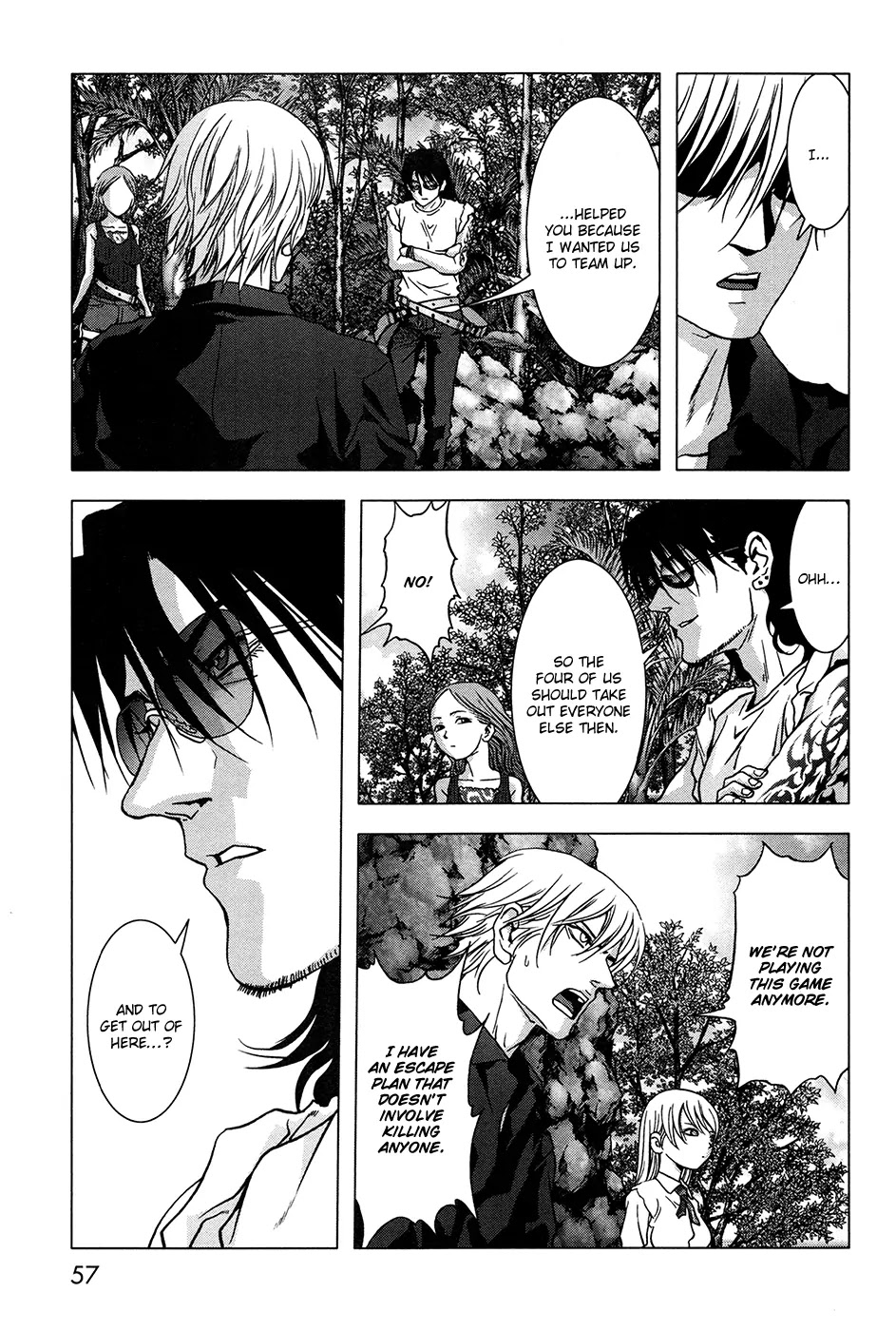 Btooom! Chapter 59 page 4 - Chapter 59: Shared Fate