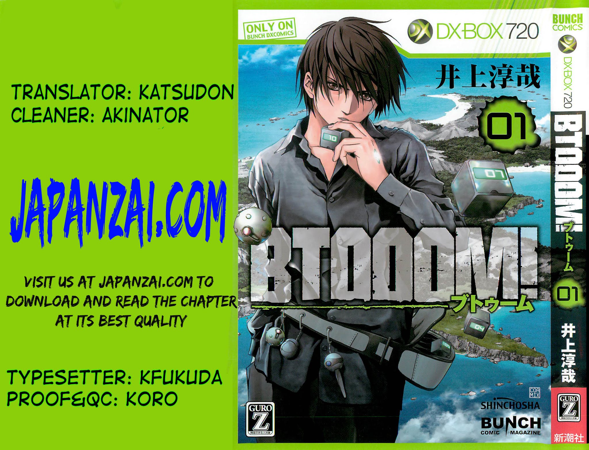 Btooom! Chapter 6 page 1 - Chapter 6: Survival