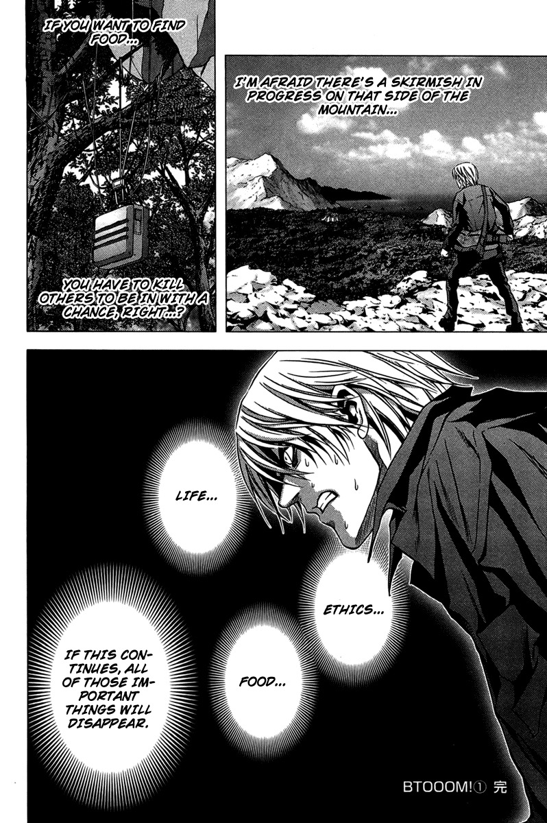 Btooom! Chapter 6 page 28 - Chapter 6: Survival