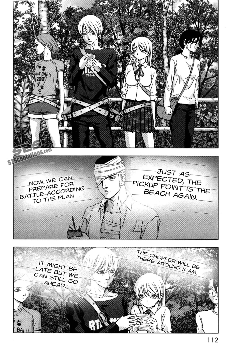 Btooom! Chapter 60 page 13 - Chapter 60: Ceremony