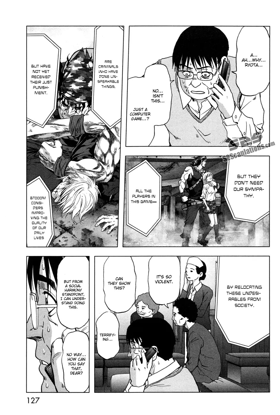 Btooom! Chapter 60 page 27 - Chapter 60: Ceremony