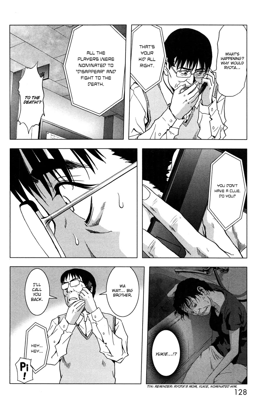 Btooom! Chapter 60 page 28 - Chapter 60: Ceremony