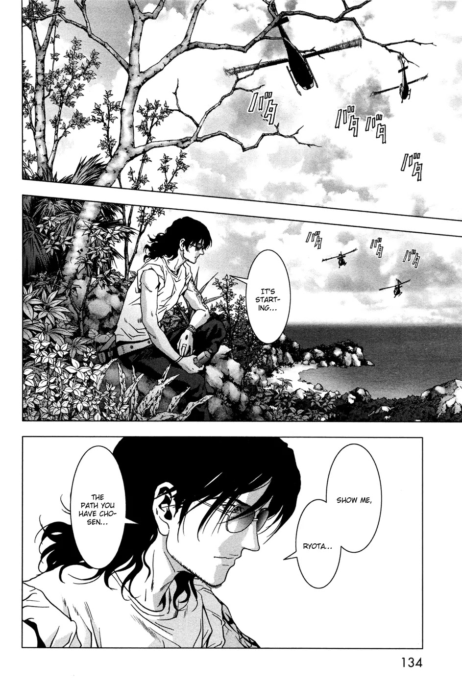 Btooom! Chapter 60 page 34 - Chapter 60: Ceremony