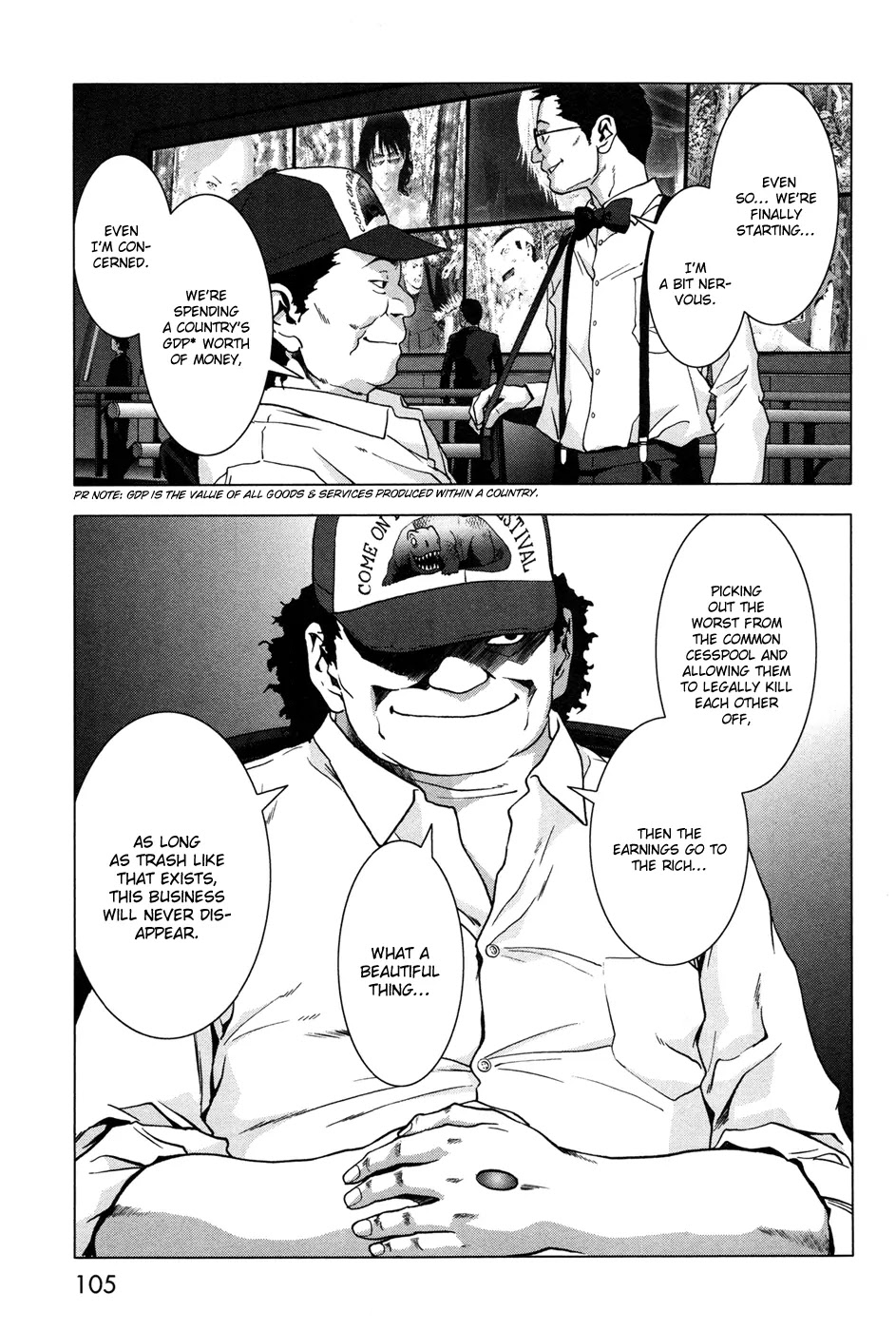 Btooom! Chapter 60 page 6 - Chapter 60: Ceremony