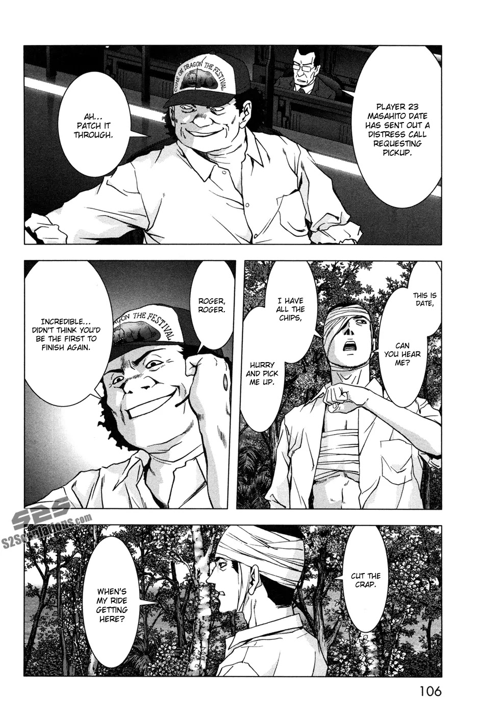 Btooom! Chapter 60 page 7 - Chapter 60: Ceremony
