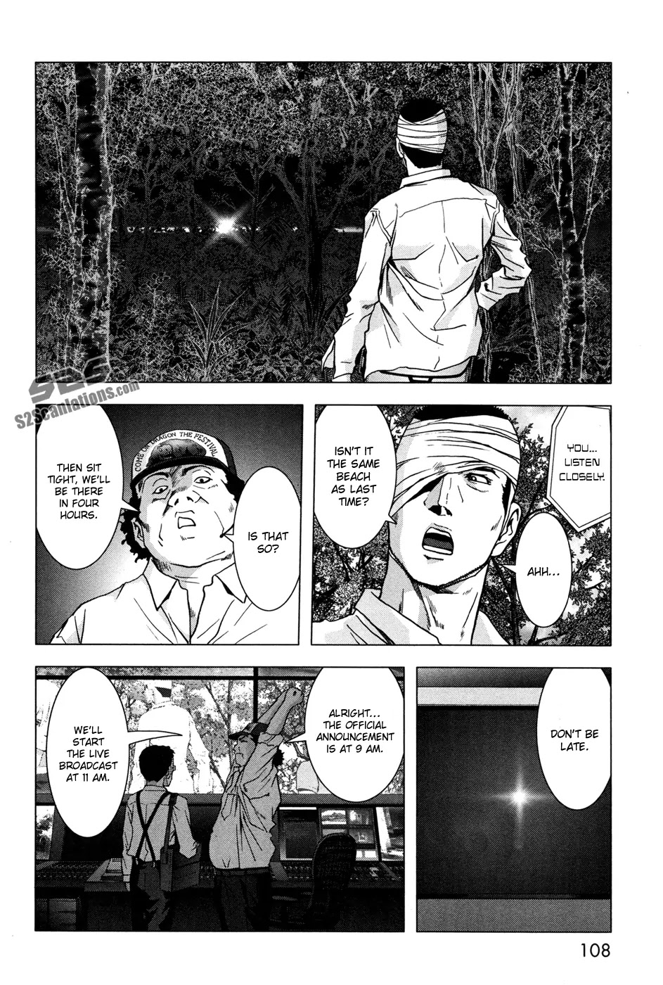 Btooom! Chapter 60 page 9 - Chapter 60: Ceremony
