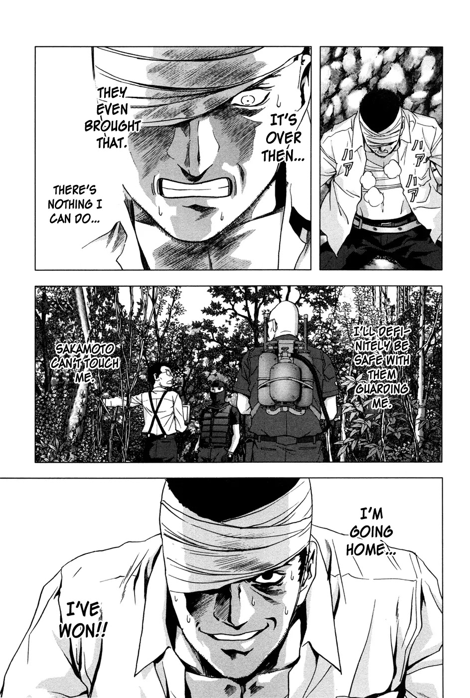 Btooom! Chapter 61 page 34 - Chapter 61: Deathmatch