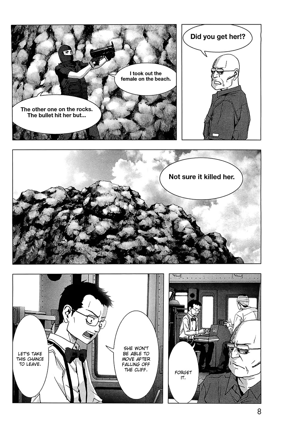 Btooom! Chapter 62 page 15 - Chapter 62: Struggle