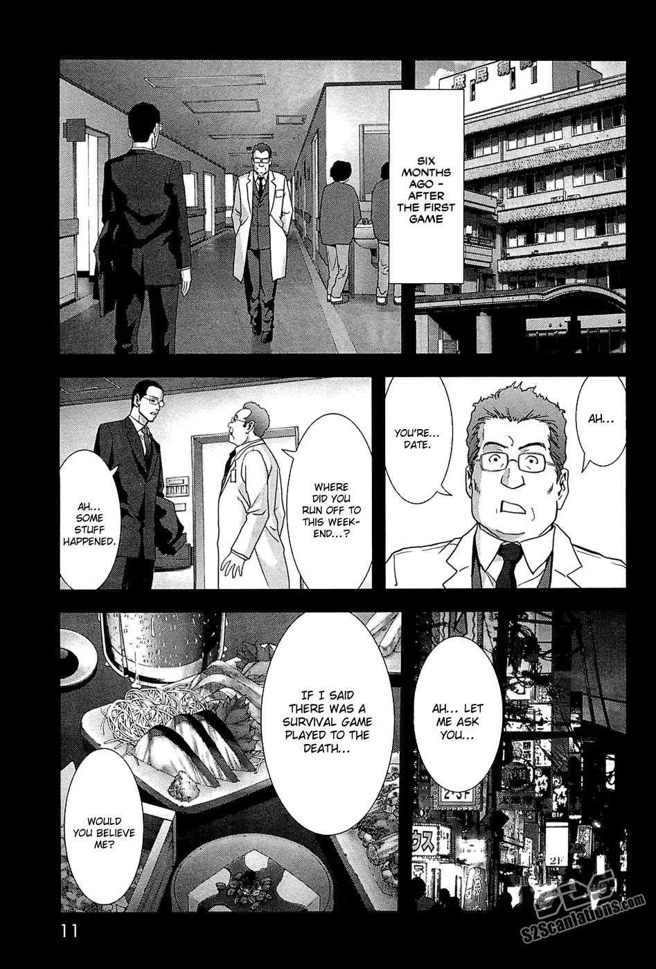 Btooom! Chapter 62 page 18 - Chapter 62: Struggle