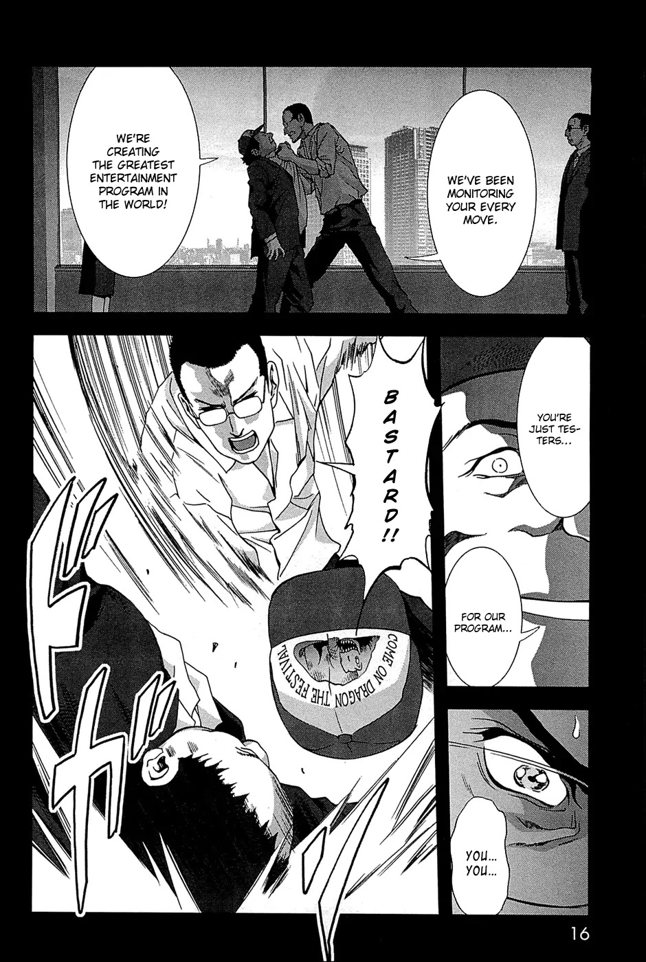 Btooom! Chapter 62 page 23 - Chapter 62: Struggle