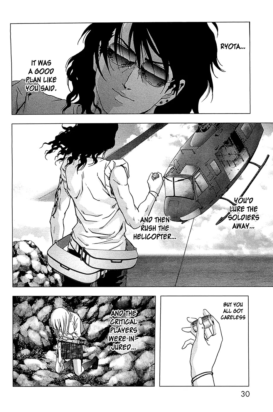 Btooom! Chapter 62 page 37 - Chapter 62: Struggle