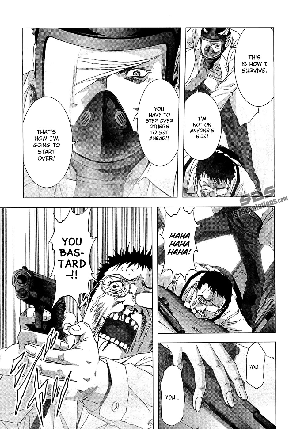 Btooom! Chapter 62 page 56 - Chapter 62: Struggle