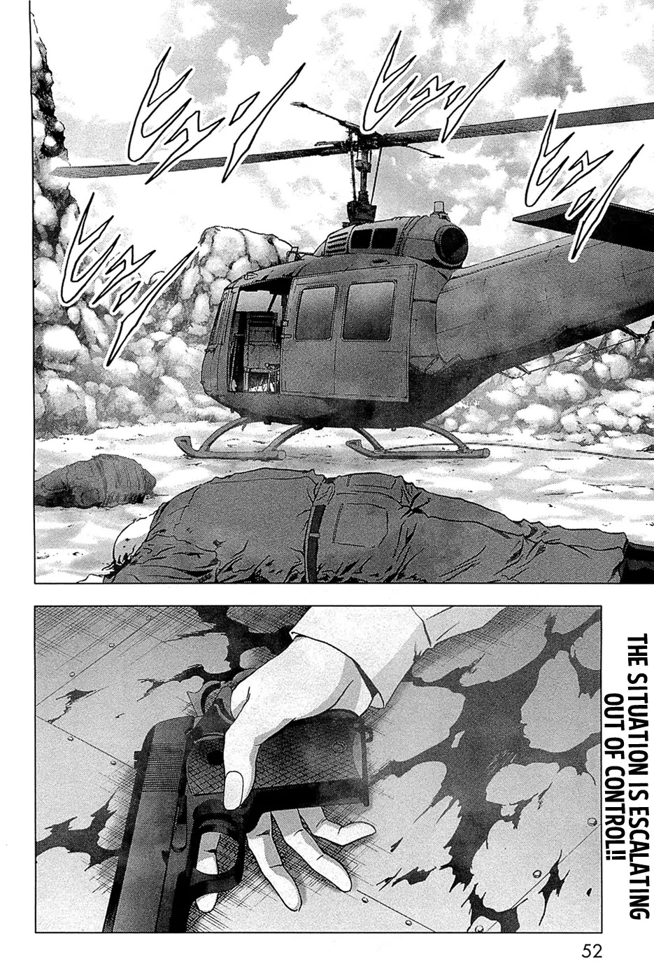 Btooom! Chapter 62 page 59 - Chapter 62: Struggle