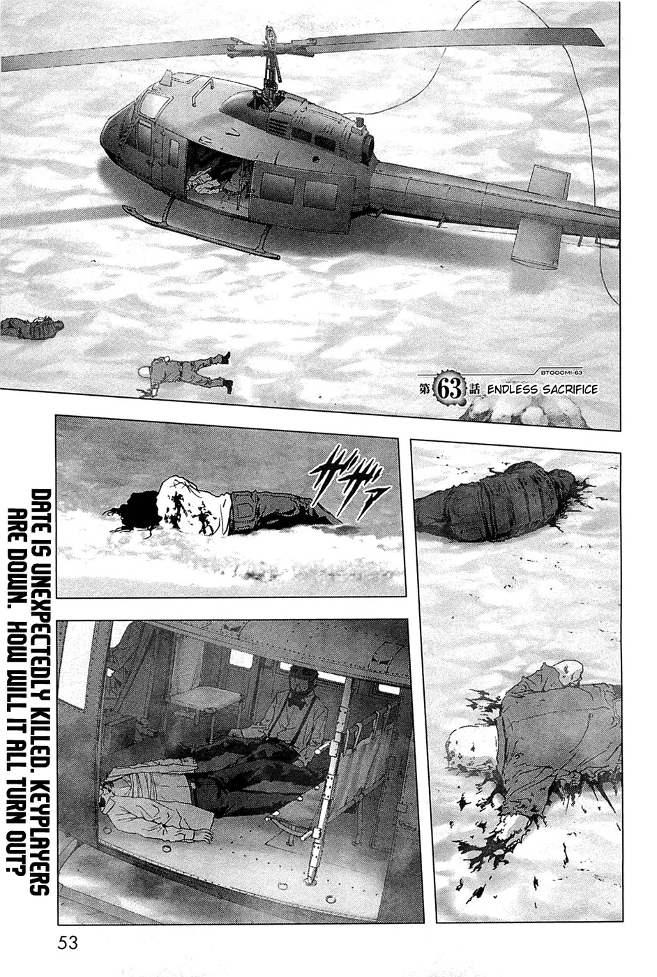 Btooom! Chapter 63 page 2 - Chapter 63: Endless Sacrifice