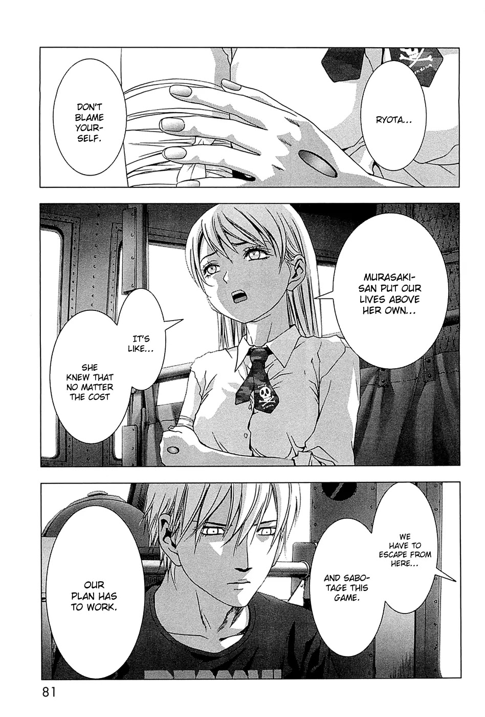 Btooom! Chapter 63 page 30 - Chapter 63: Endless Sacrifice