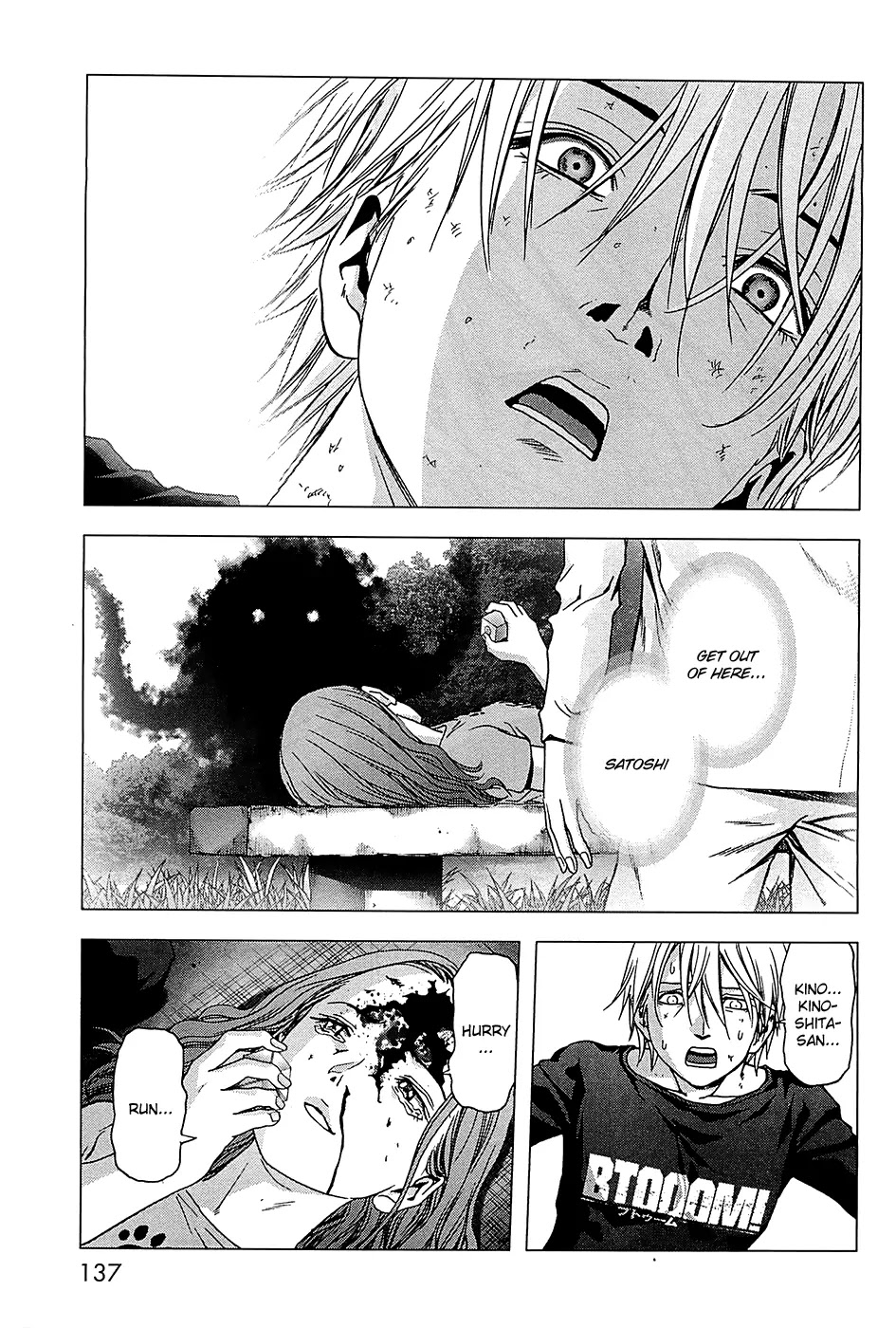 Btooom! Chapter 64 page 37 - Chapter 64: Fantasy