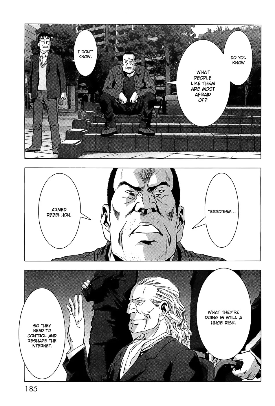 Btooom! Chapter 65 page 38 - Chapter 65: Underground Revelations