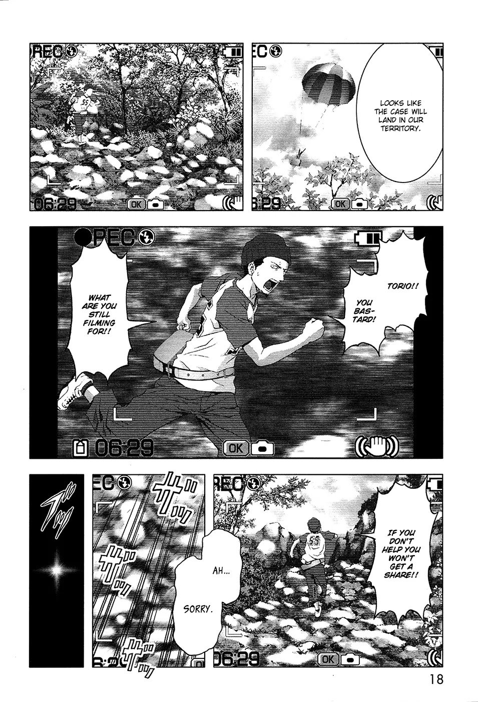 Btooom! Chapter 66 page 11 - Chapter 66: The Other Side of the Island