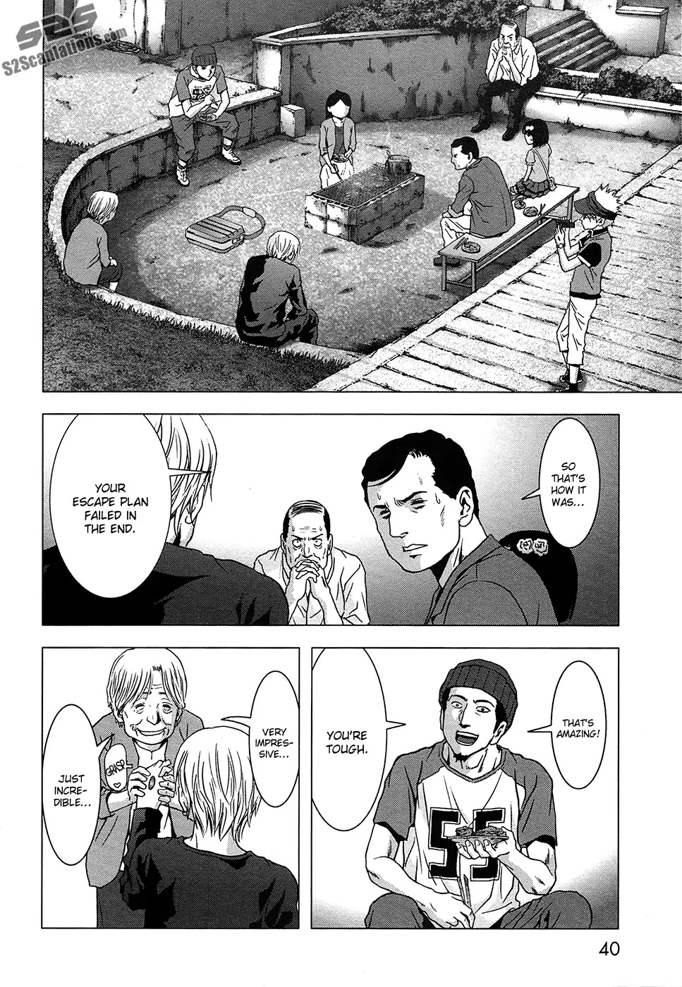 Btooom! Chapter 66 page 32 - Chapter 66: The Other Side of the Island