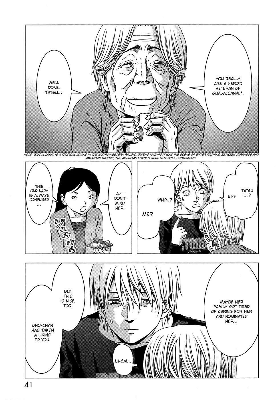 Btooom! Chapter 66 page 33 - Chapter 66: The Other Side of the Island