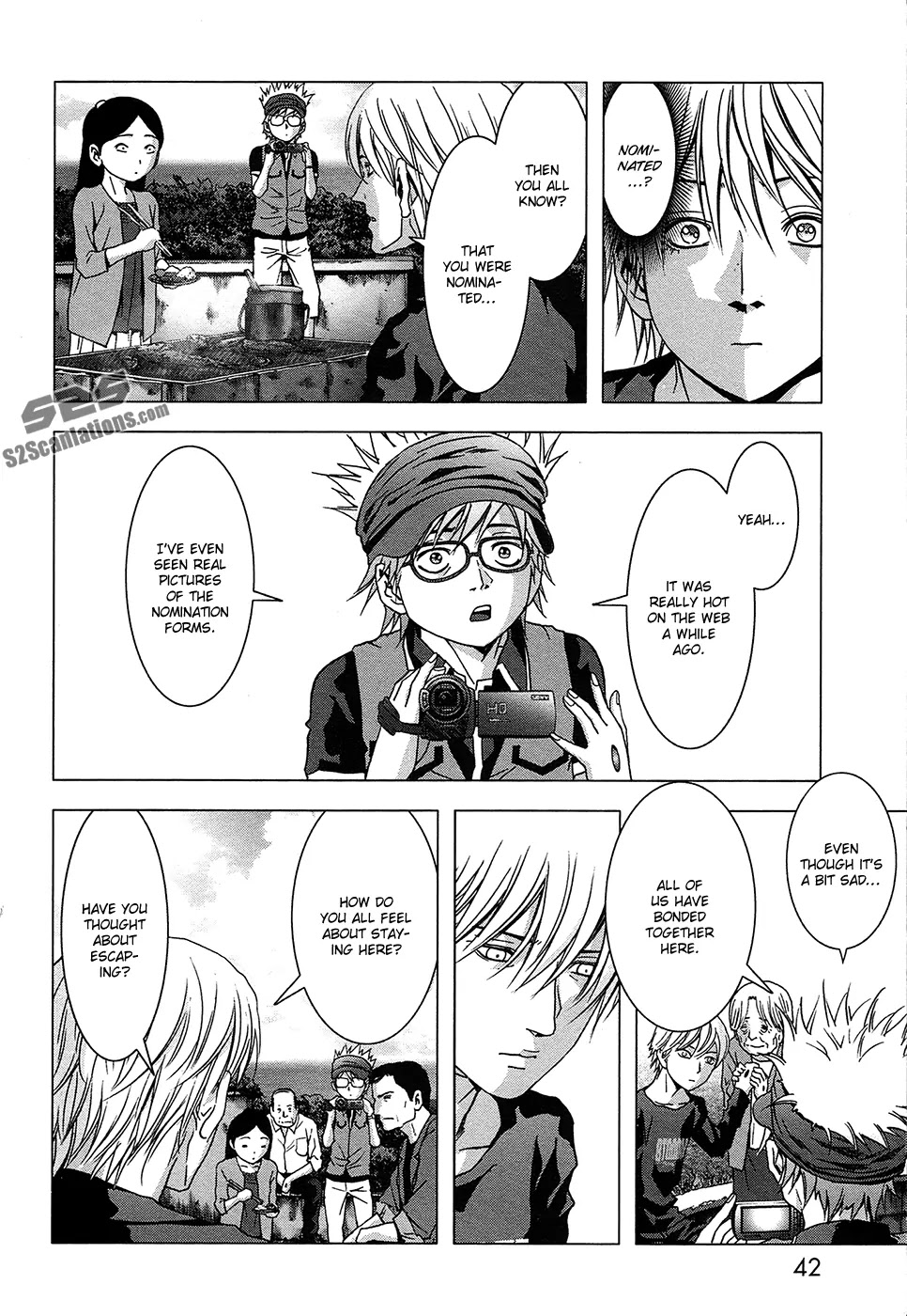 Btooom! Chapter 66 page 34 - Chapter 66: The Other Side of the Island