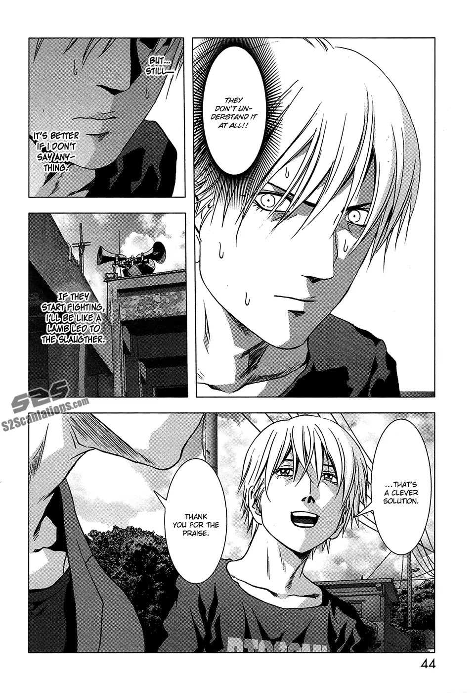 Btooom! Chapter 66 page 36 - Chapter 66: The Other Side of the Island
