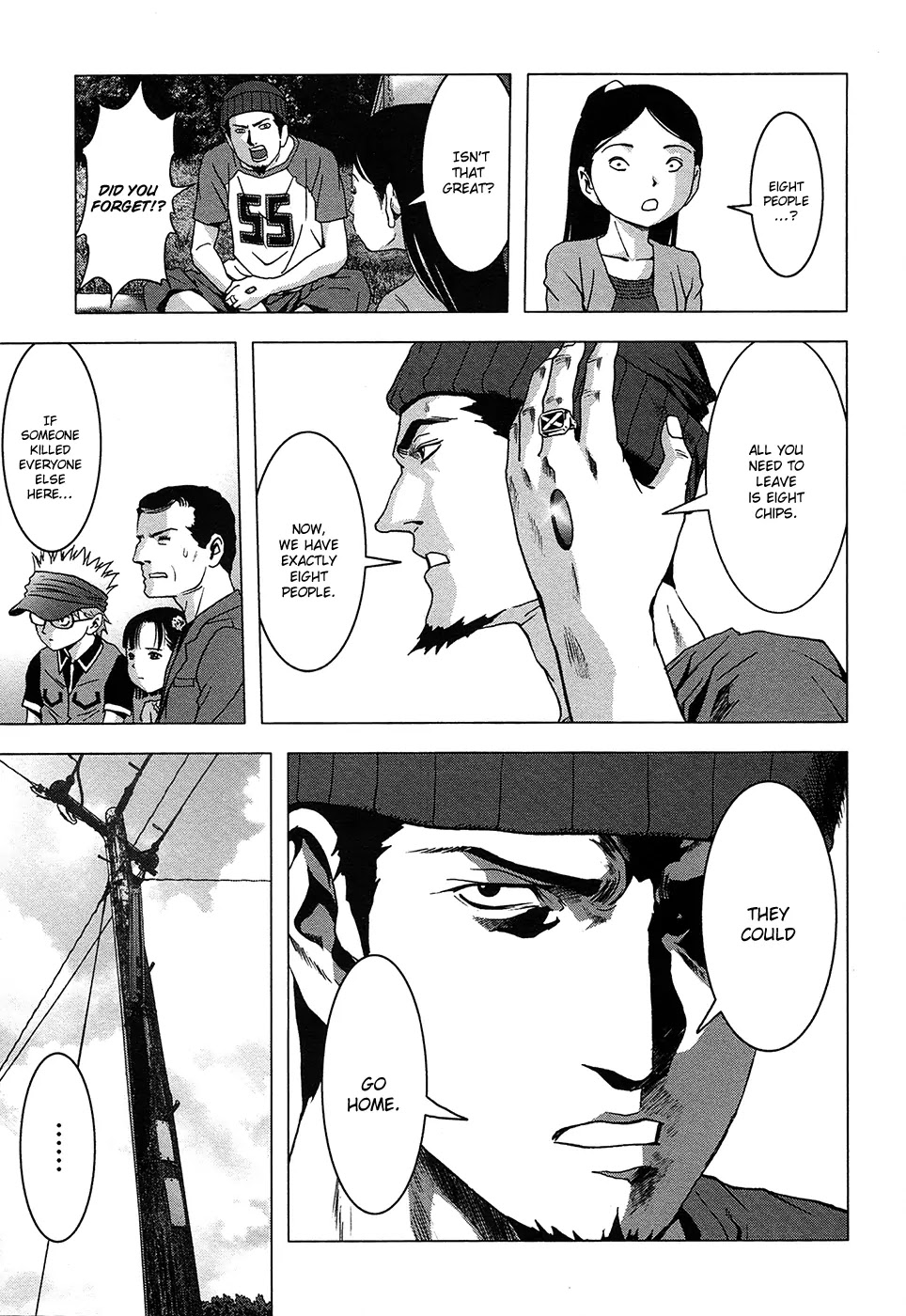 Btooom! Chapter 66 page 39 - Chapter 66: The Other Side of the Island