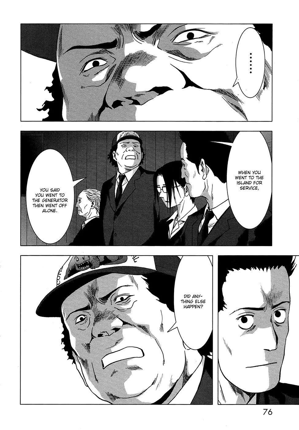 Btooom! Chapter 67 page 22 - Chapter 67: 7 Suspects