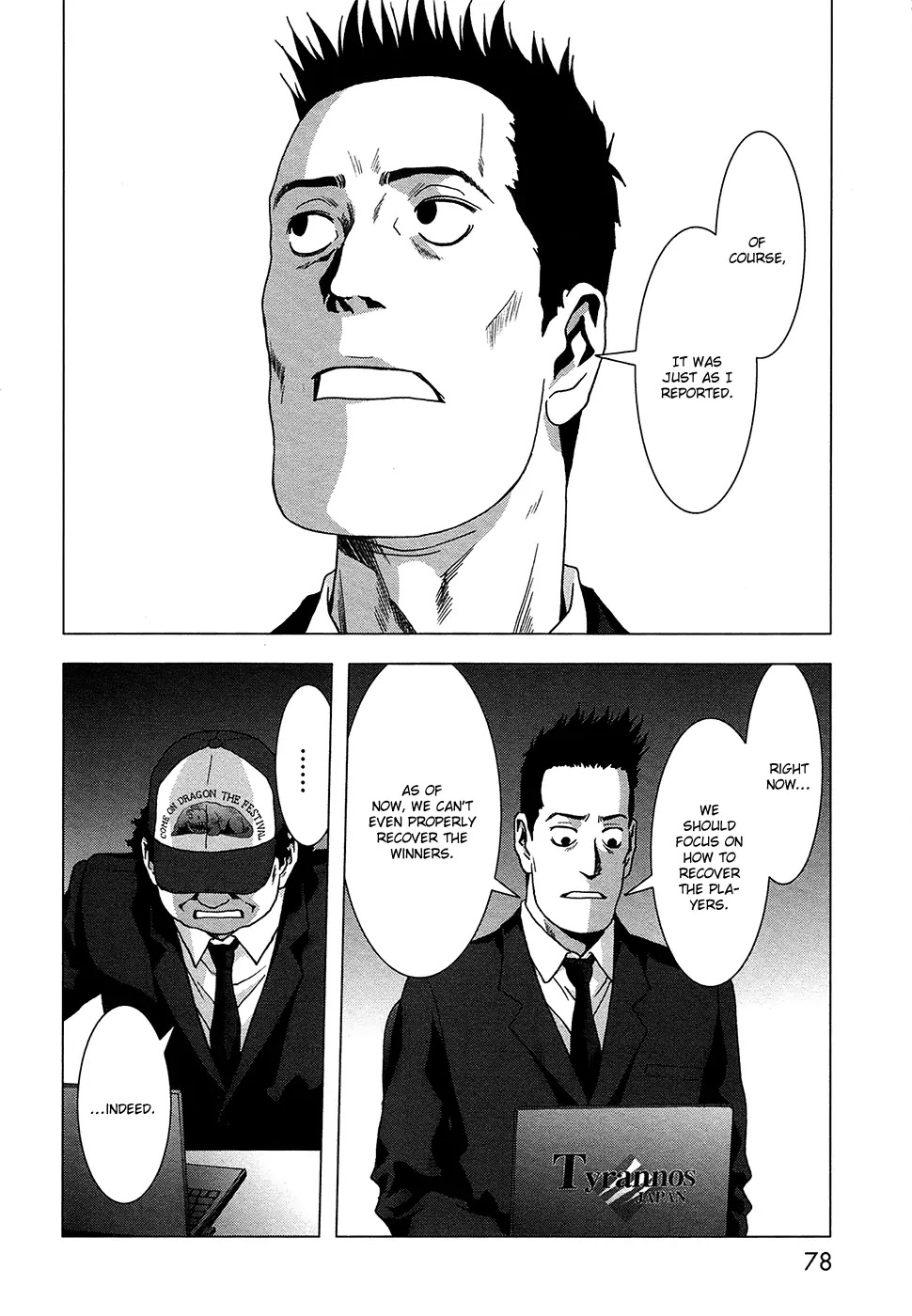 Btooom! Chapter 67 page 24 - Chapter 67: 7 Suspects