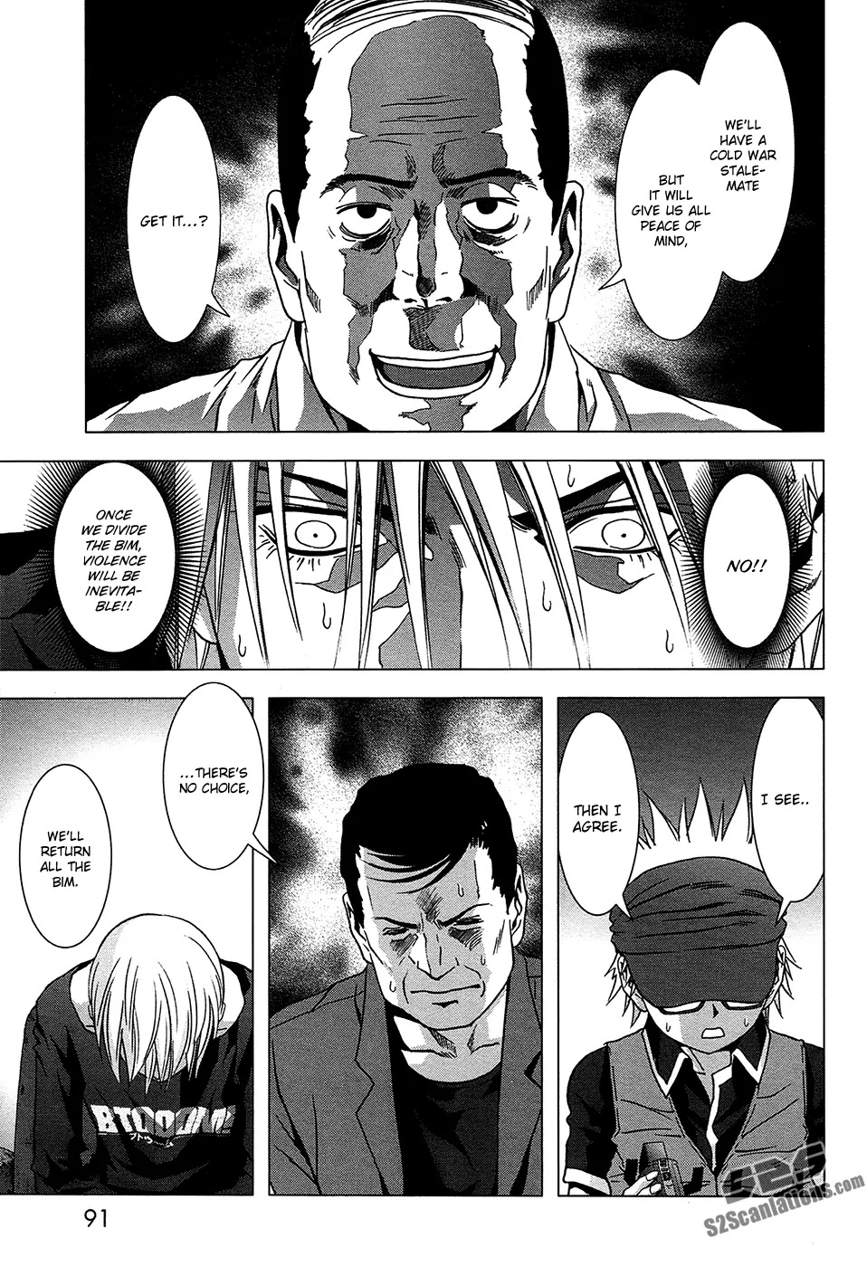 Btooom! Chapter 67 page 37 - Chapter 67: 7 Suspects