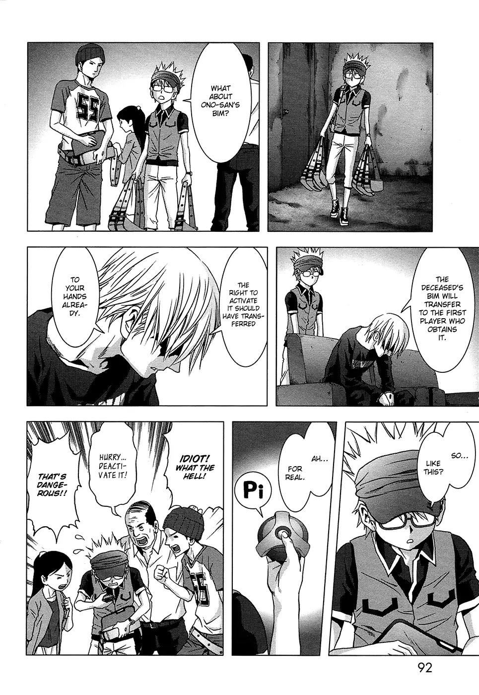 Btooom! Chapter 67 page 38 - Chapter 67: 7 Suspects