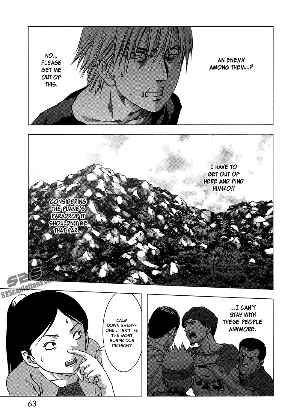 Btooom! Chapter 67 page 9 - Chapter 67: 7 Suspects