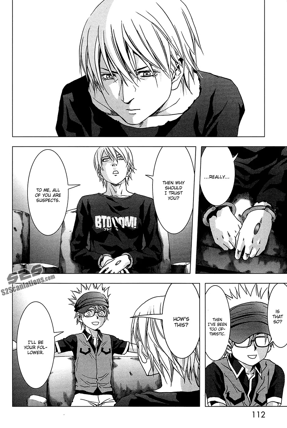 Btooom! Chapter 68 page 13 - Chapter 68: Unseen Enemy