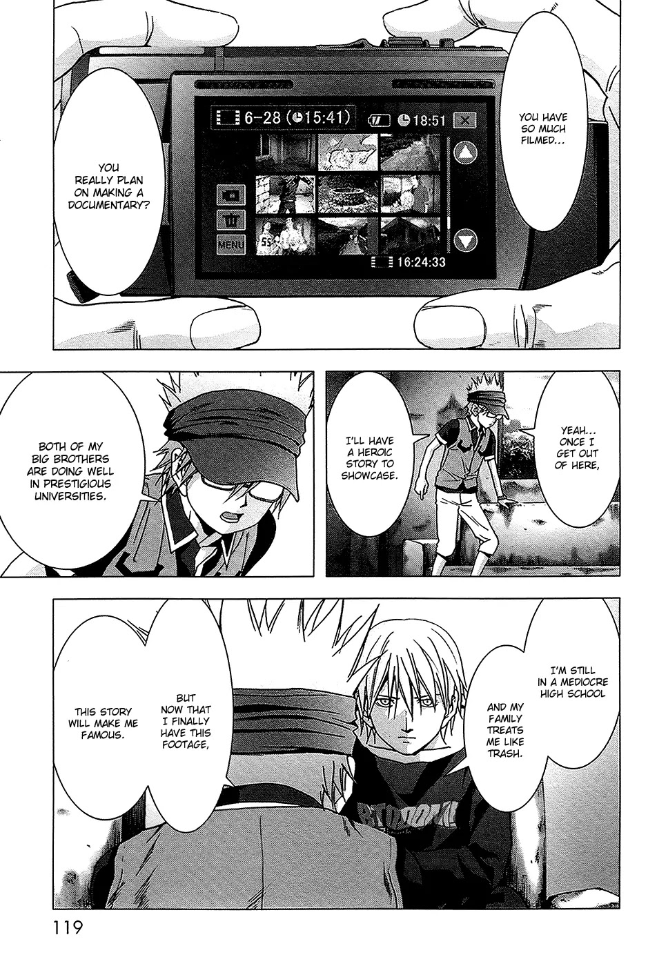 Btooom! Chapter 68 page 20 - Chapter 68: Unseen Enemy