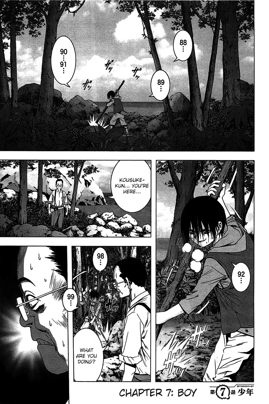 Btooom! Chapter 7 page 12 - Chapter 7: The Boy