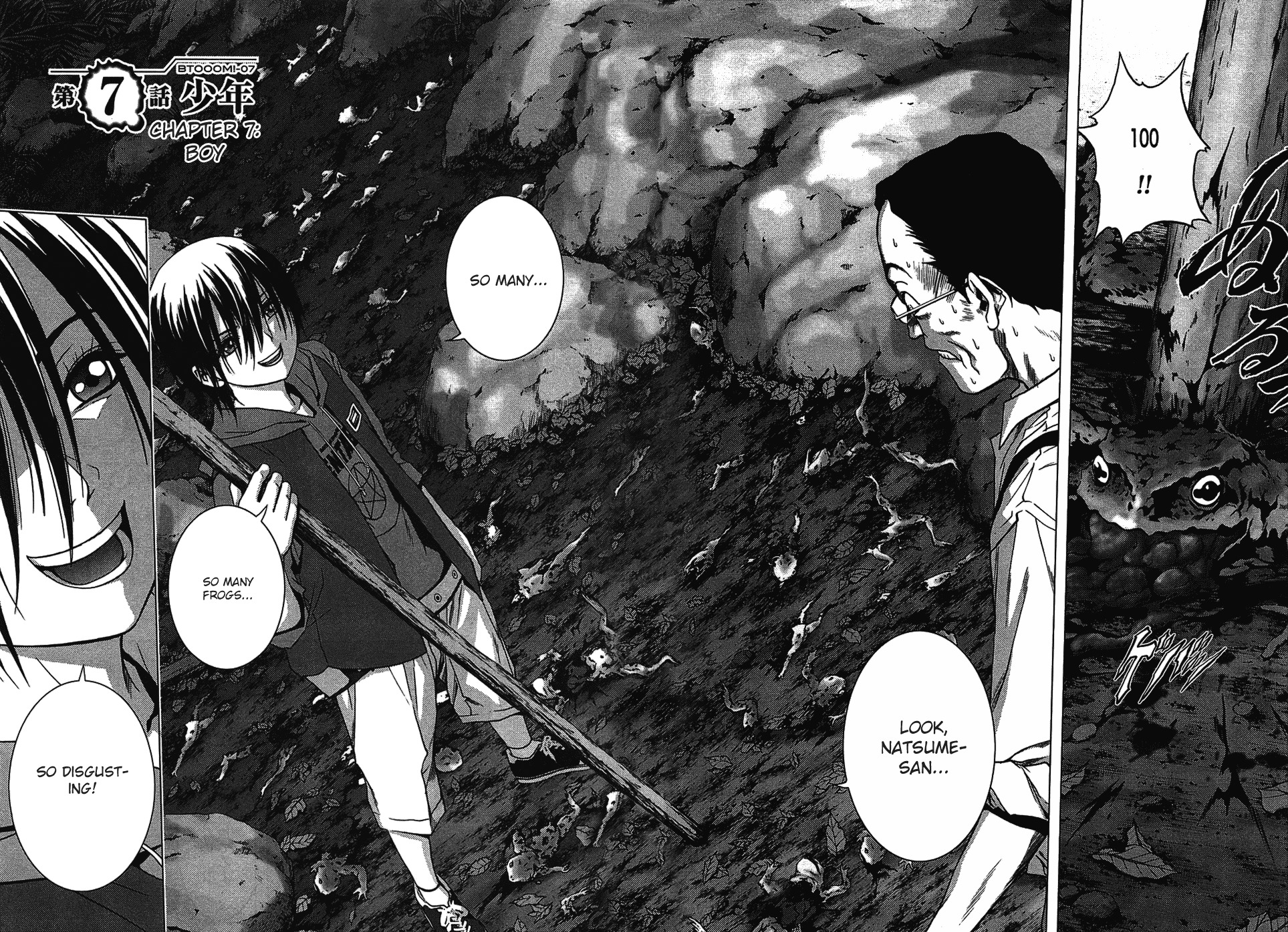 Btooom! Chapter 7 page 13 - Chapter 7: The Boy
