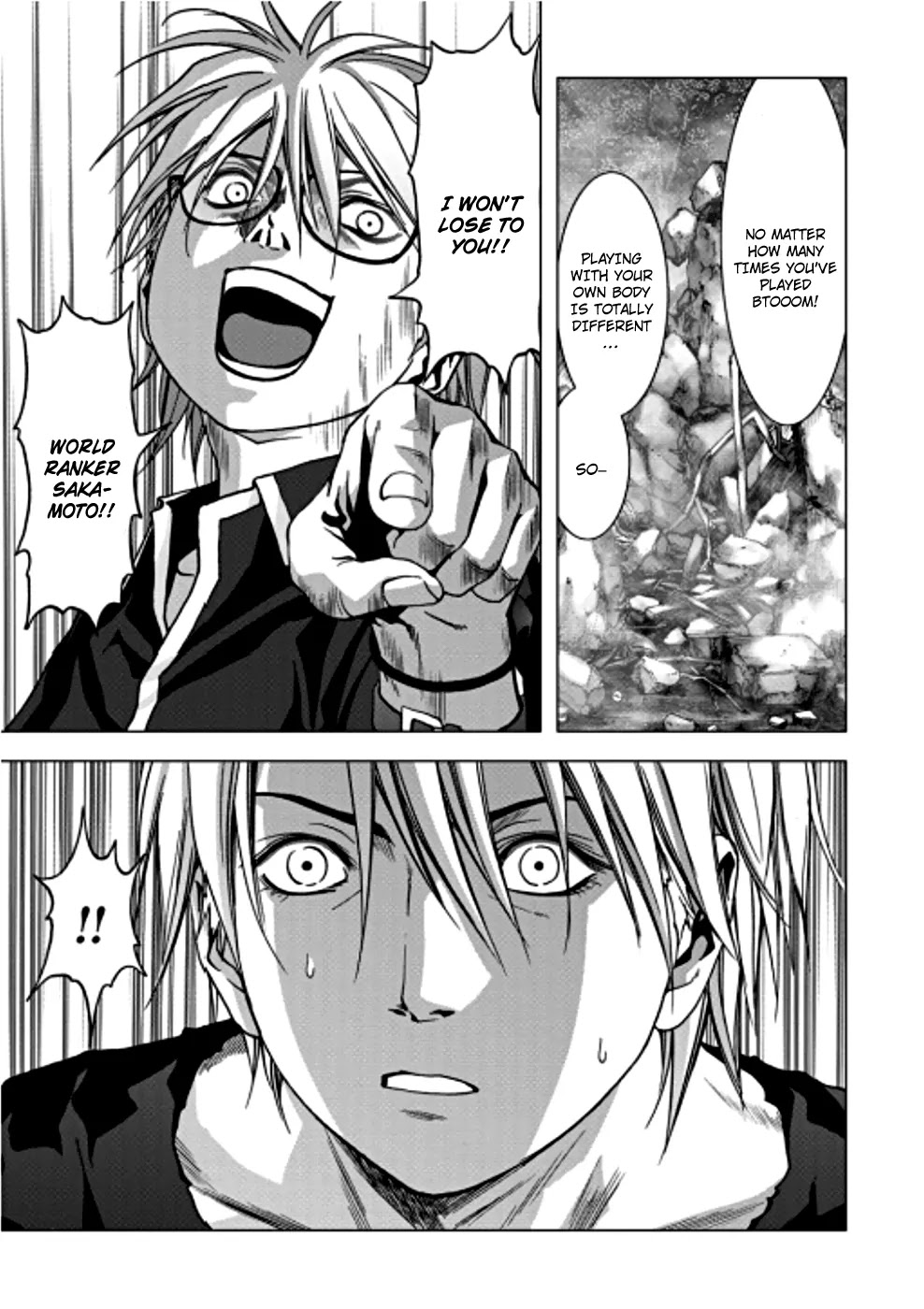 Btooom! Chapter 71 page 10 - Chapter 71: Killing Intent