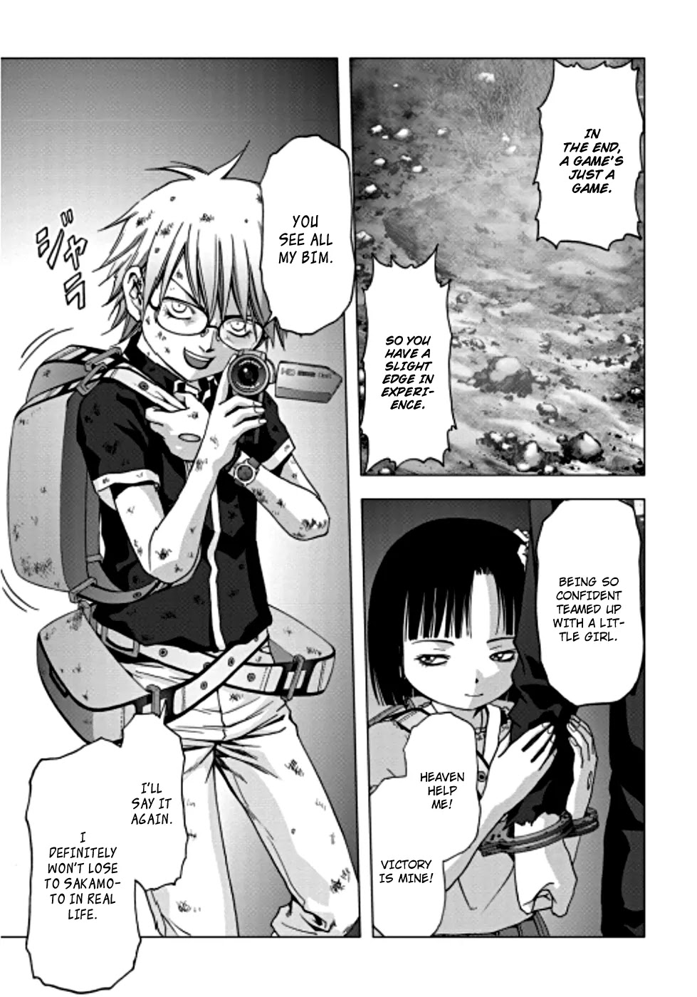 Btooom! Chapter 71 page 12 - Chapter 71: Killing Intent