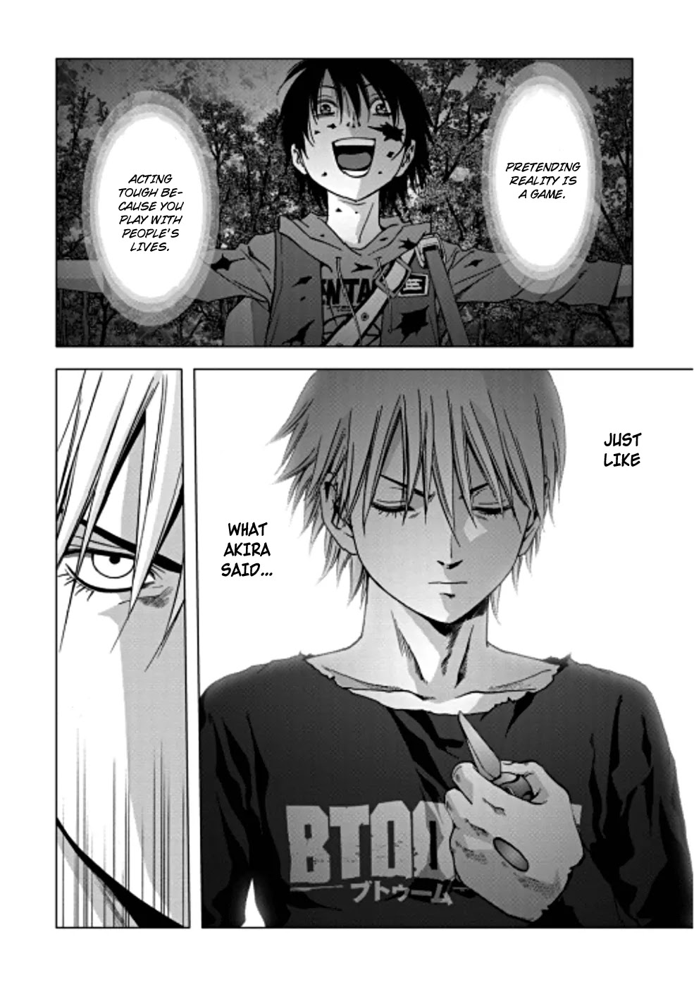 Btooom! Chapter 71 page 24 - Chapter 71: Killing Intent
