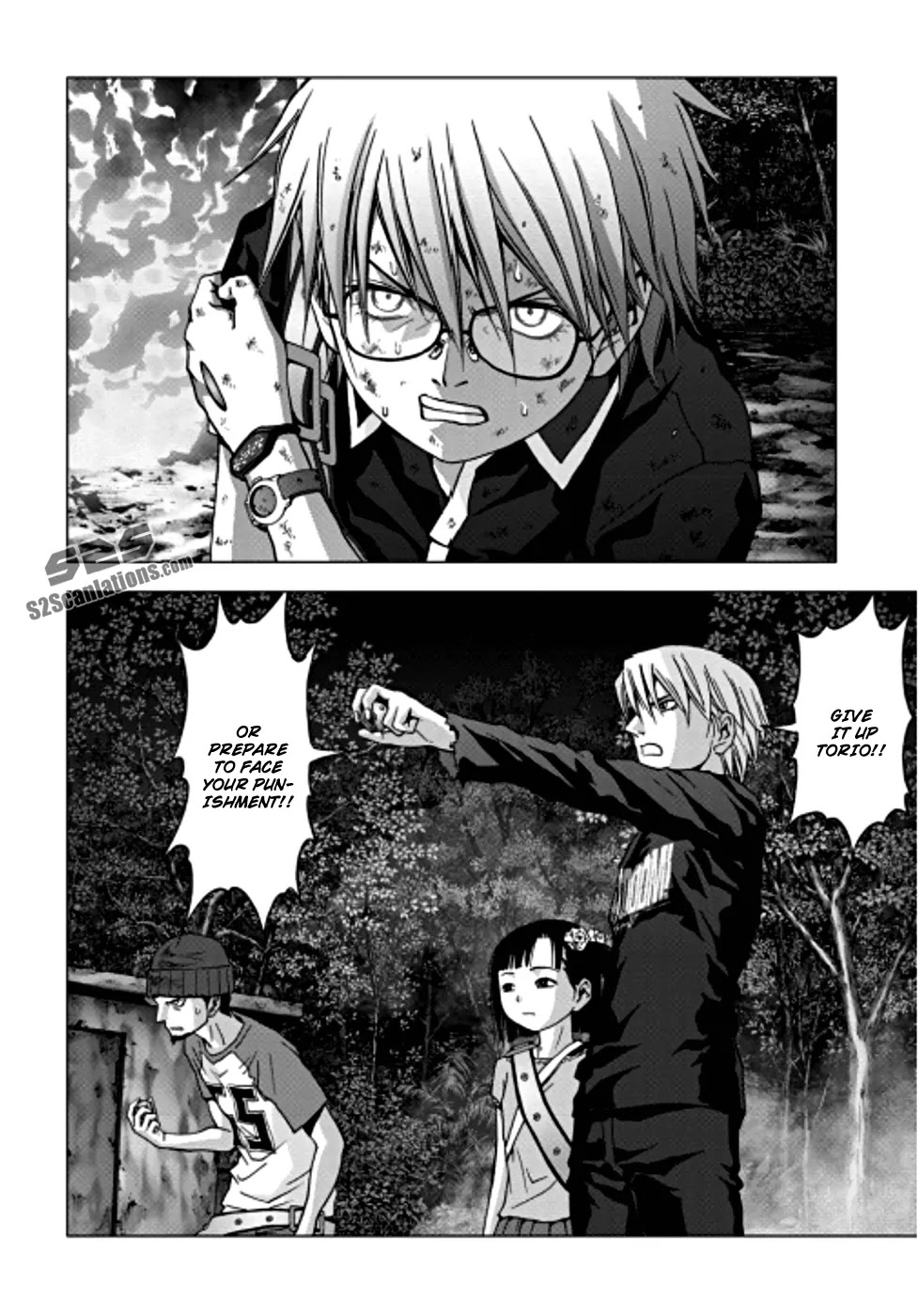 Btooom! Chapter 71 page 3 - Chapter 71: Killing Intent