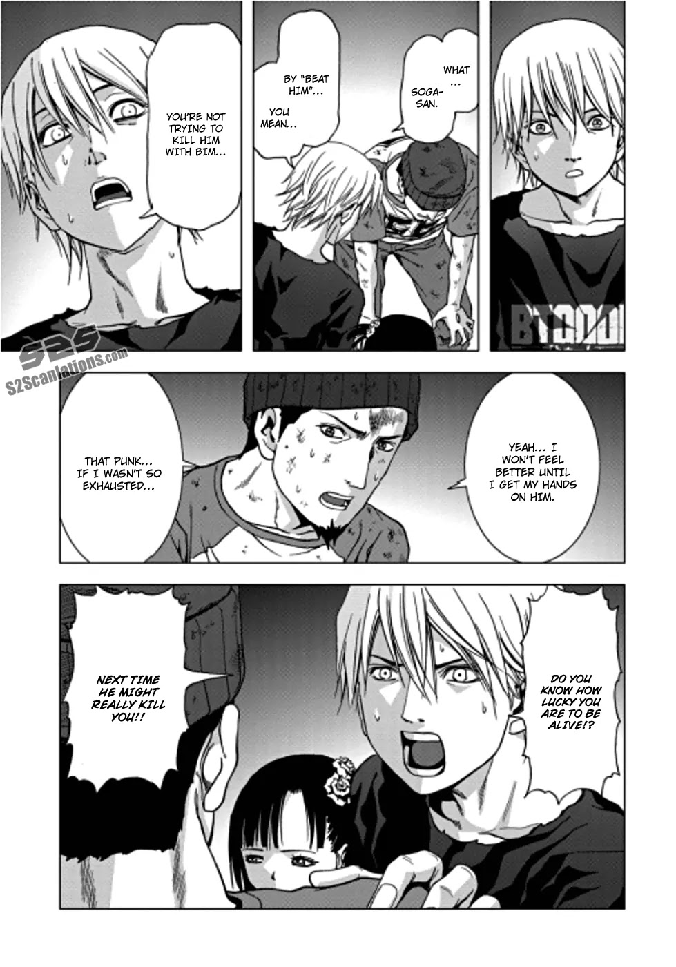 Btooom! Chapter 71 page 35 - Chapter 71: Killing Intent